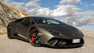 Lamborghini Huracan Performante Oltre il limite della decenza  Davide Cironi ENGSUBS [upl. by Alusru]