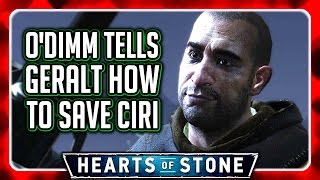 Witcher 3 🌟 Gaunter ODimm Tells Geralt How To Save Ciri amp Get the Best Ending 🌟 HEARTS OF STONE [upl. by Staffan]