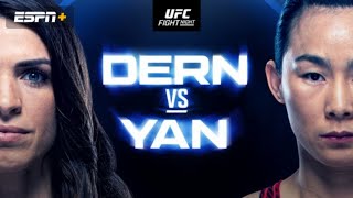 UFC VEGAS 61 LIVE DERN VS YAN LIVESTREAM amp FULL FIGHT NIGHT COMPANION [upl. by Rochus897]