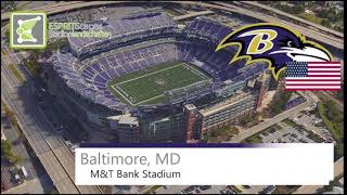 MampT Bank Stadium Baltimore MD 🇺🇸 [upl. by Darbie128]