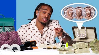 10 Things Quavo Cant Live Without  GQ [upl. by Franny73]