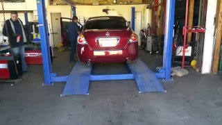 2011 Nissan Altima aka quotRed Rubyquot  Straight Pipe Exhaust [upl. by Celio]