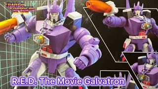 Transformers RED Transformers the Movie Galvatron 4K video review [upl. by Emlynn198]