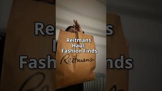 Reitmans Haul Fashion Finds [upl. by Neddra]