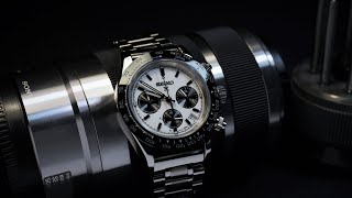 Seiko Mod  Panda Seitona Speedtimer Chronograph Build [upl. by Bradwell]