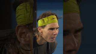 ICONIC Nadal v Federer point 😱 [upl. by Aicelef161]