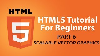 HTML5 Tutorial For Beginners  Part 6  SVG Scalable Vector Graphics Tutorial [upl. by Genesia]