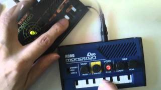 Unbox KORG monotron Delay [upl. by Noiztneb]