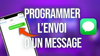 Programmer lenvoi dun Message grâce aux Raccourcis TUTO iPhone [upl. by Sainana]