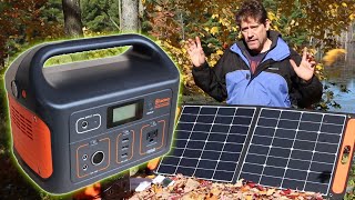 Jackery Explorer 500 and SolarSaga 100W Solar Review [upl. by Halilak668]