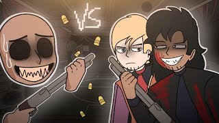 serial killer James vs Dealer Buckshot roulette gambling with the multiverse  series part 4 [upl. by Alyakcm697]