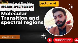 molecular transitions and spectral regions bsc Bs chemistry organic spectroscopy [upl. by Hayyim]