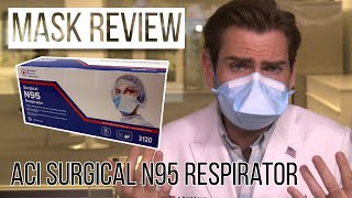 Thats attention to detail  ACI Surgical N95 Respirator Review [upl. by Ecarret]