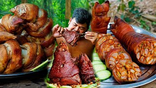 Top 3 Videos Pork Leg Recipe  Pork Legs Crispy Braise Pork Recipe Pork Legs BBQ [upl. by Siekram]