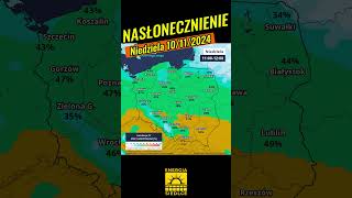 Nasłonecznienie Niedziela 101124 [upl. by Graaf18]