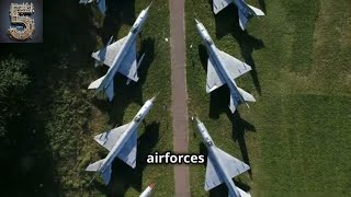 Top 5 Strongest Airforces in the World 2024  top airforce  shortsfeed [upl. by Skyler]