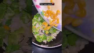 Red sauce pasta❤️trending viralvideo shorts viralshort ytshorts youtubeshorts recipe cooking [upl. by Jaquelin661]