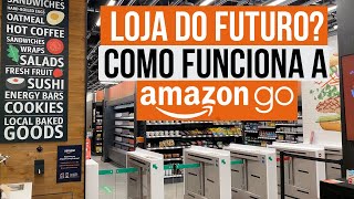 COMO FUNCIONA A AMAZON GO EM NOVA YORK [upl. by Nitreb]