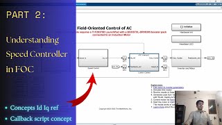 Part 2 Speed Control Subsystem in Sensorless FOC ACIM using MATLAB amp C2000 Microcontroller [upl. by Glinys]