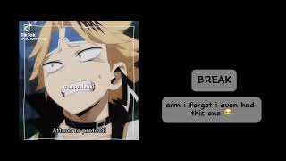 Bakusquad Sero React To Denki  Kamijirou  Slight Angst  Srry For The Audio  mha denki [upl. by Idnyc]