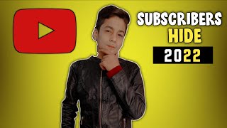 How to hide subscribers on YouTube Subscribers hide kaise karen [upl. by Harrell114]