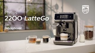 Philips 2200 LatteGo Jak odvápňovat [upl. by Luing]