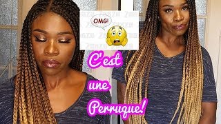 COMMENT FAIRE UNE PERRUQUE DE BRAIDS OU RASTA HOW TO BRAIDED WIG [upl. by Kemp]