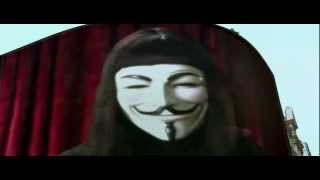 V煞 電視演說 中文字幕  V for Vendetta  Speech [upl. by Tnaryb654]