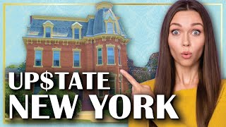 Top 10 RICHEST TOWNS in UPSTATE NEW YORK [upl. by Esiahc]