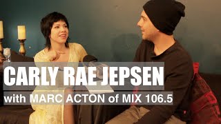 Carly Rae Jepsen Interview [upl. by Leuamme]