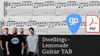 Dwellings  quotLemonadequot Guitar Tabs TABS [upl. by Adyol]