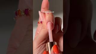 Part1 Gel nails design nails tip trick nailart tread gelart beauty polish extension gel [upl. by Woods524]