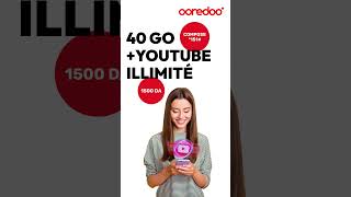 YouTube illimité avec Ooredoo [upl. by Rolo]