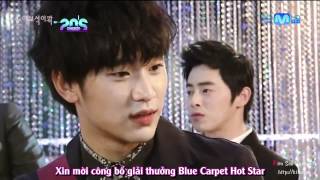 Vietsub Mnet 20s Choice 2012Kim Soo Hyun cut [upl. by Anorahs]