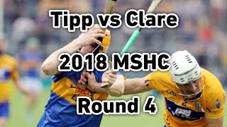 Tipperary vs Clare 2018 Munster Hurling Championship Round Robin [upl. by Stockwell]