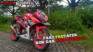 TES RIDE SINGKAT CBR 150 R STANG PROTAPER  MOTOVLOG INDONESIA [upl. by Rosita304]