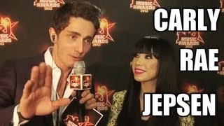 CARLY RAE JEPSEN  interview aux NRJ Music awards [upl. by Oinotla]