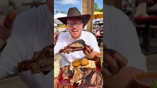 Best Texas bbq bbq texas foodie shorts [upl. by Solracesoj]