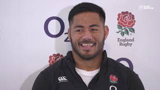 Manu Tuilagi speaks ahead of England v Italy [upl. by Pollock]