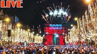 🇫🇷PARIS LA FÊTE DU NOUVEL AN CHAMPSELYSÉES 2022 Live Streaming 31DECEMBRE2022 [upl. by Yelsiap147]