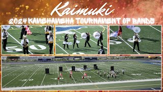 ŌPŪ WEUWEU ‘O KAIMUKĪ  2024 Kaimuki HS quotBulldogquot Marching Band  2024 Kamehameha TOB [upl. by Olzsal82]