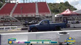 Ryan Gleghorn announces while racing at the BTE World Footbrake Challenge at Bristol Driveway [upl. by Uliram]