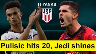 Pulisic hits 20 ARob shines Haji Wright WINNER l USMNT Top 10 [upl. by Atolrac]