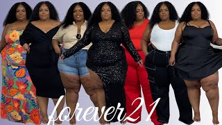 Forever 21 Plus Size  Curve 3X4X TryOn Haul  Collective  Cargos Dresses Tops amp More [upl. by Bezanson]