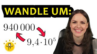 Wissenschaftliche Schreibweise Zehnerpotenzen – Mathe Physik einfach erklärt [upl. by Eirual]