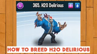 Monster Legends  How To Breed Legendary H20 Delirious [upl. by Valma]