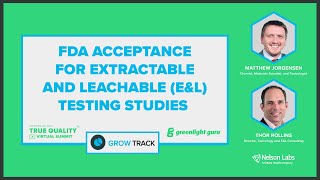 How to Make Sure FDA Will Accept Your Extractable and Leachable EampL Testing Study [upl. by Ahsiram]