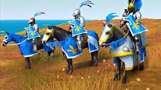 French Units Models Age of Empires 4 [upl. by Ameerak]