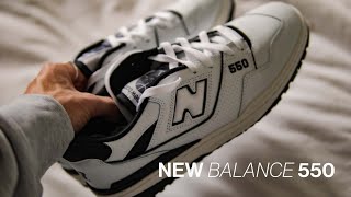 New Balance 550 Review  New Balance 550 Styling and Unboxing [upl. by Prendergast749]