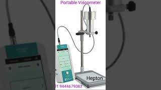 Portable Viscometer Hepton Scientific Chennai [upl. by Middleton]